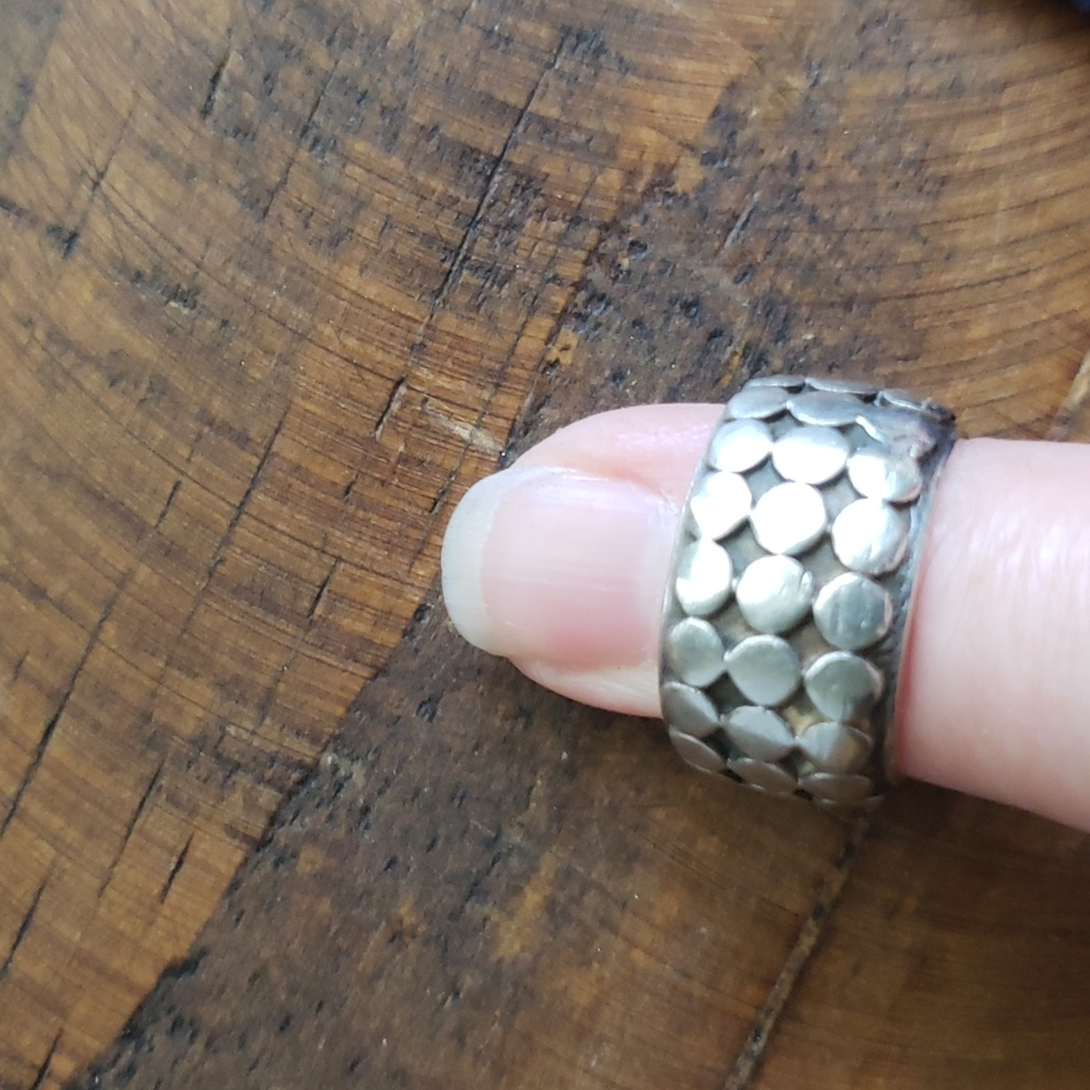 Silver ring - Picture 4 of 8